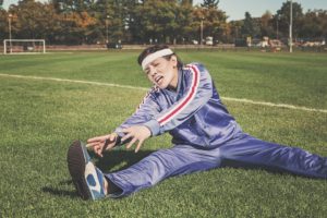 sport ve správném oblečení