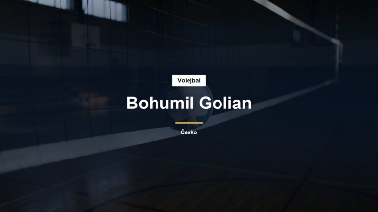 Volejbalový míč u sítě
