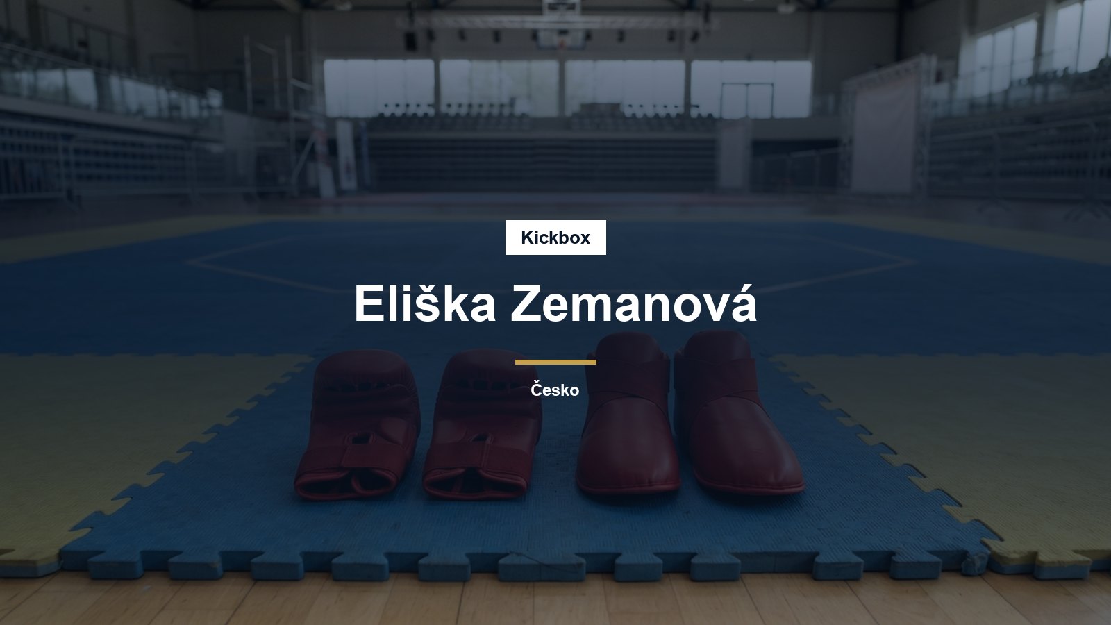 Tatami vybavení rozložené na žíněnkách