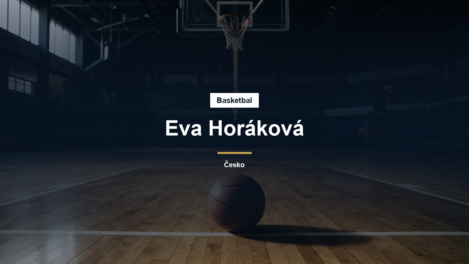 Basketbalový míč pod košem