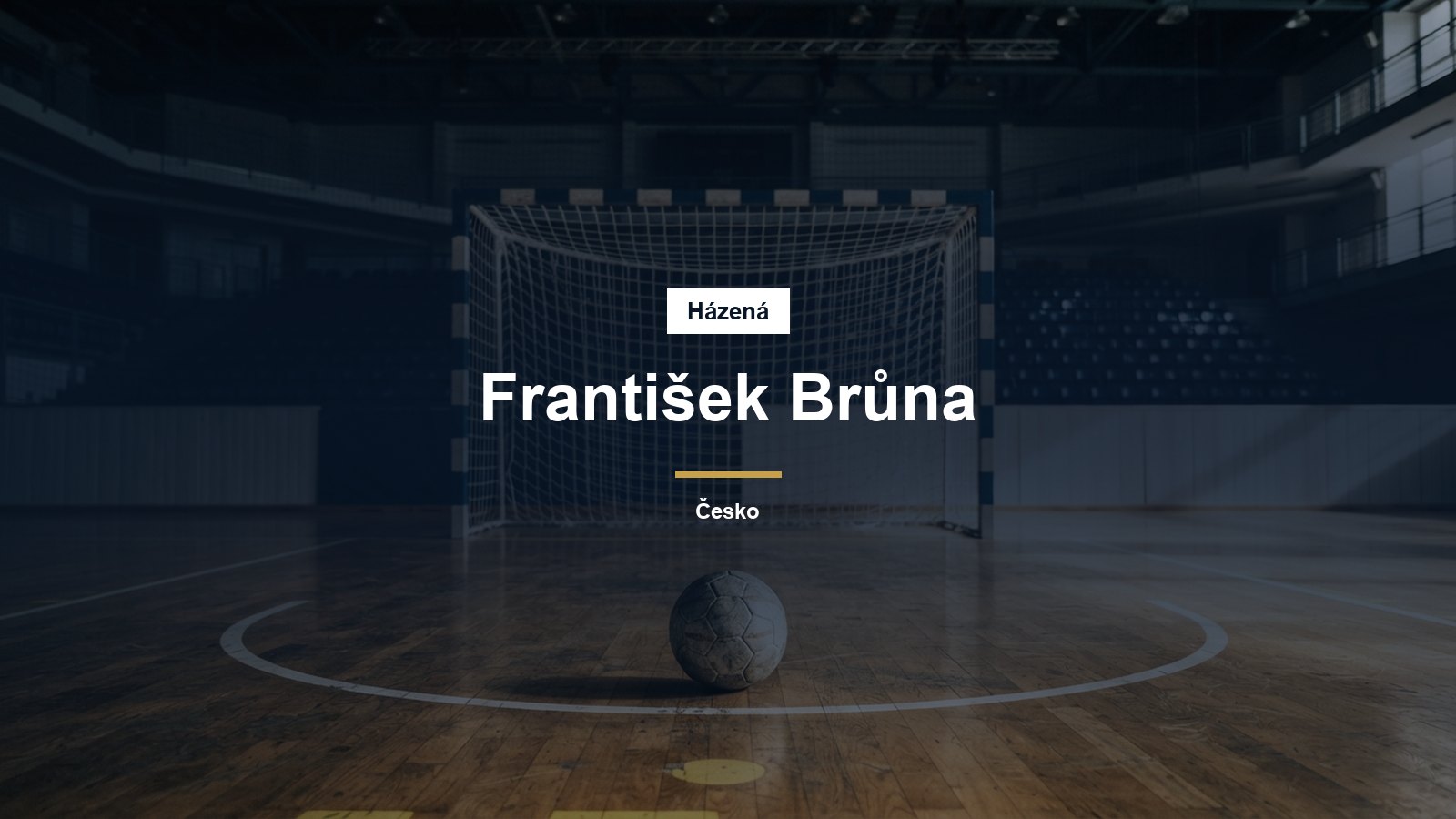 Házenkářský míč před brankou