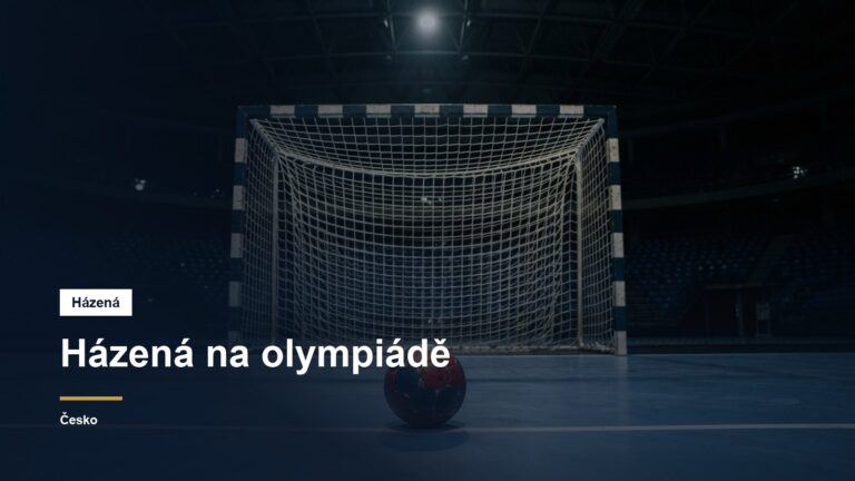 Házenkářský míč před brankou