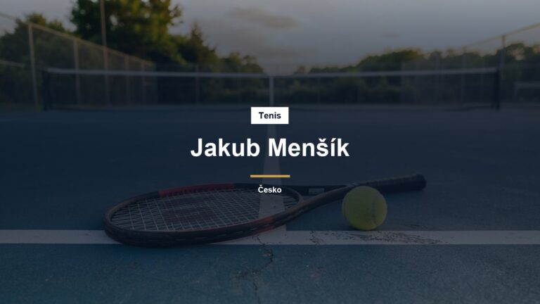 Tenisová raketa a míček na kurtu