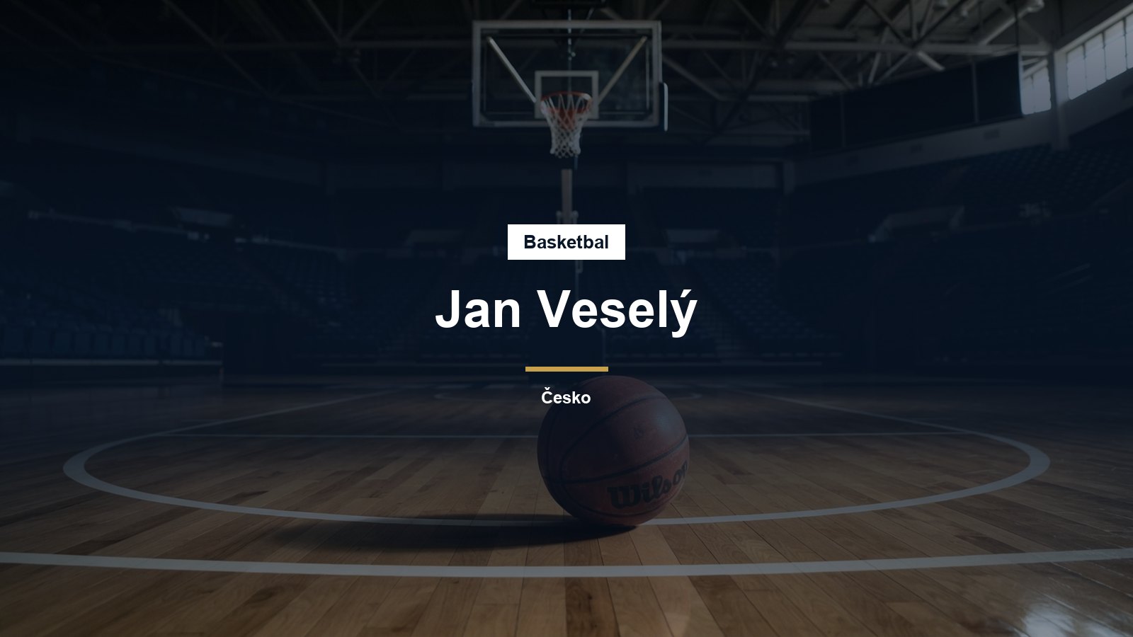 Basketbalový míč pod košem