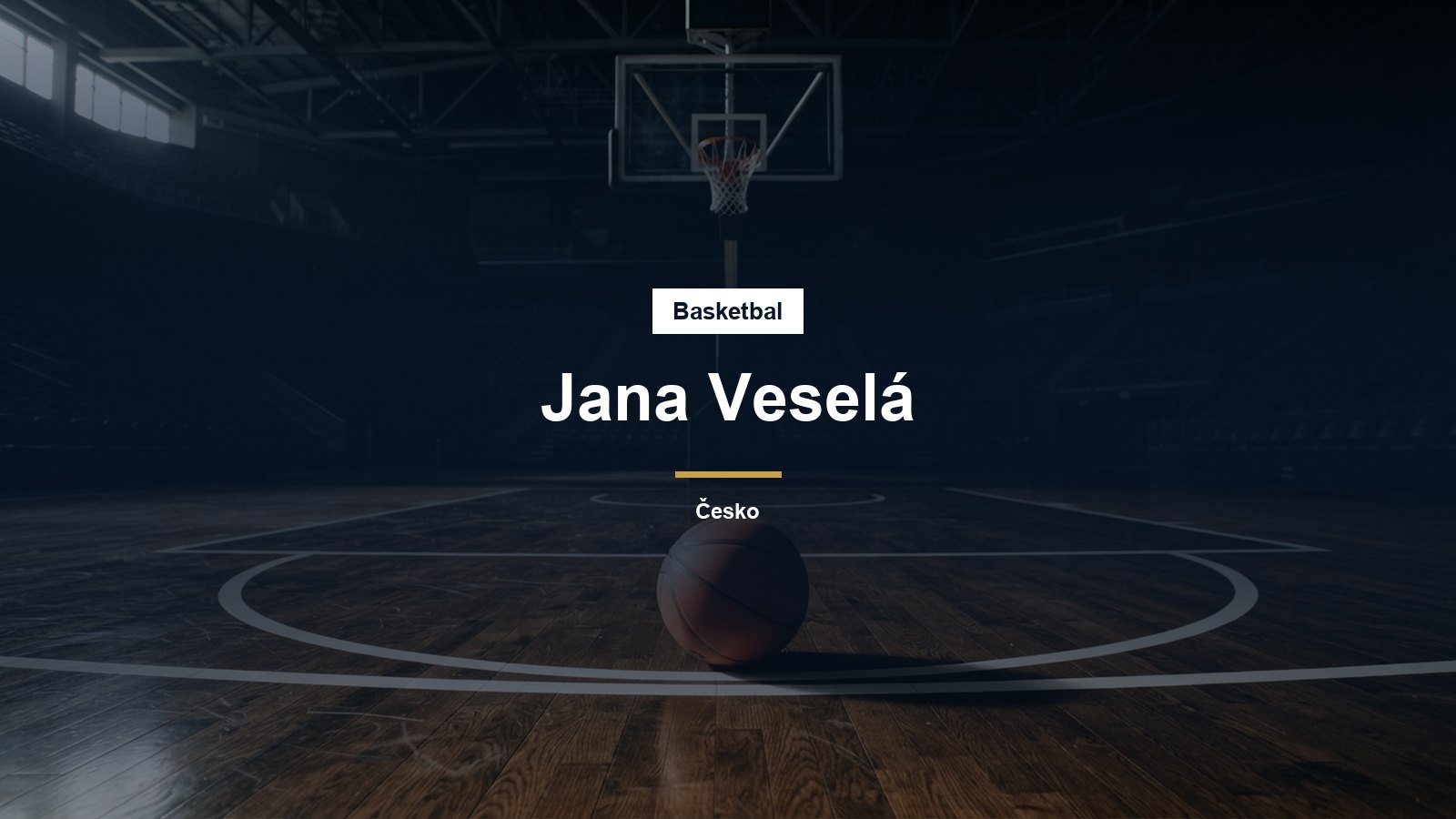 Basketbalový míč pod košem