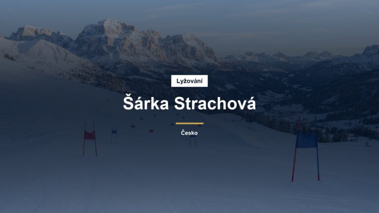 Slalomové branky na sjezdovce
