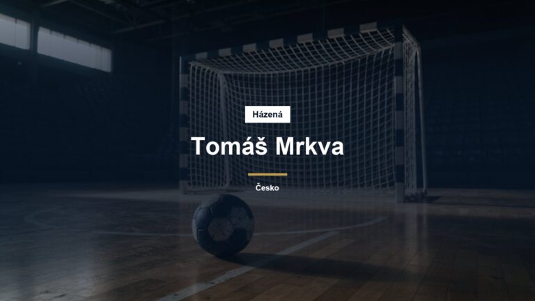 Házenkářský míč před brankou